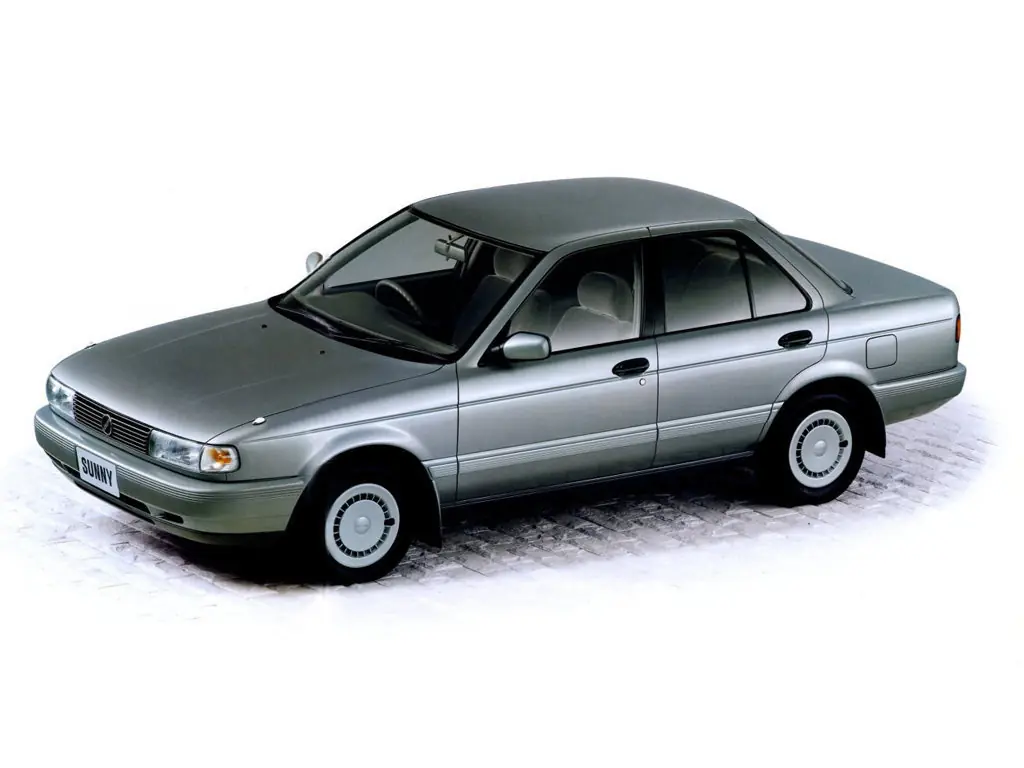 Nissan Sunny (B13, EB13, FB13, FNB13, HB13, HNB13, SB13, SNB13) 7 поколение, седан (01.1990 - 12.1991)